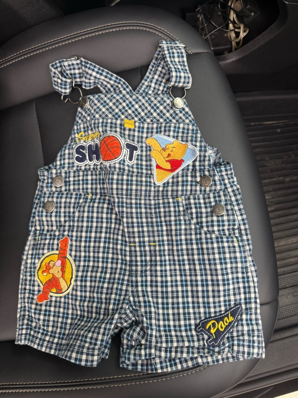 VINTAGE Winnie the Pooh baby overalls